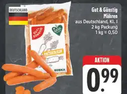 E-Center Gut & günstig möhren Angebot