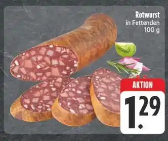 E-Center Rotwurst Angebot
