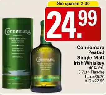 WEZ Connemara Peated Single Malt Irish Whiskey Angebot