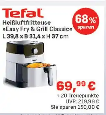 Marktkauf Tefal heißluftfritteuse easy fry & grill classic Angebot