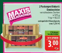 Marktkauf Kinkartz 2 packungen kinkartz dominosteine Angebot