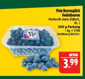 Marktkauf Mein beerenglück heidelbeeren Angebot