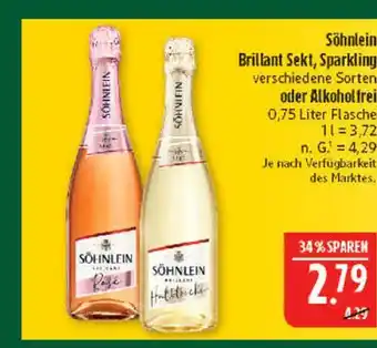 Marktkauf Söhnlein brillant sekt rosé Angebot