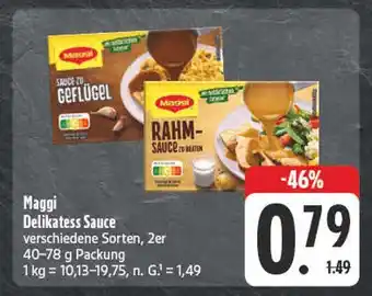 E-Center Maggi sauce zu geflügel Angebot