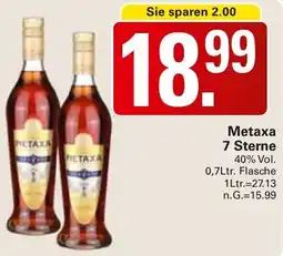 WEZ Metaxa 7 Sterne Angebot