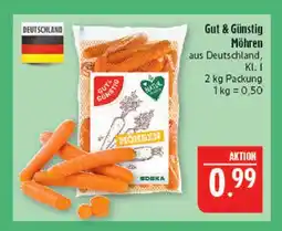 Marktkauf Gut & günstig möhren Angebot