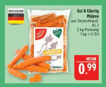 Marktkauf Gut & günstig möhren Angebot