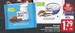 E-Center Ritter sport bunte vielfalt schokolade Angebot