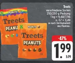 E-Center Treets peanuts Angebot