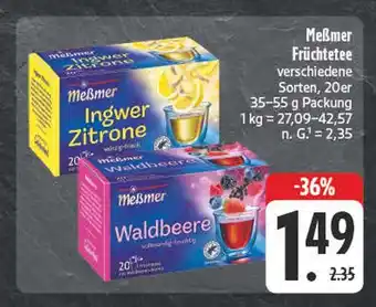 E-Center Meßmer ingwer zitrone Angebot