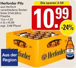 WEZ Herforder Pils Angebot