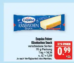Marktkauf Exquisa feiner käsekuchen snack Angebot