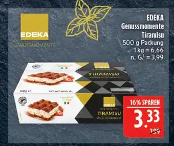 Marktkauf Edeka genussmomente tiramisu Angebot