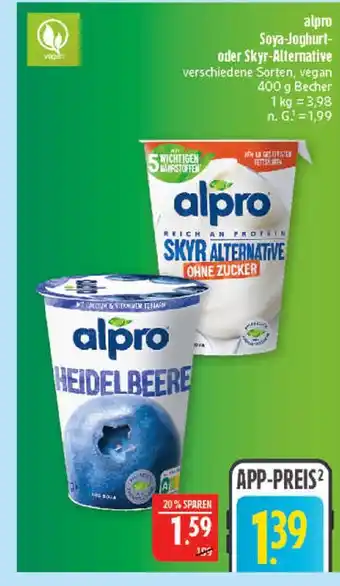 Marktkauf Alpro soya-joghurt Angebot