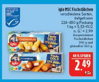 Marktkauf Iglo msc fischstäbchen Angebot