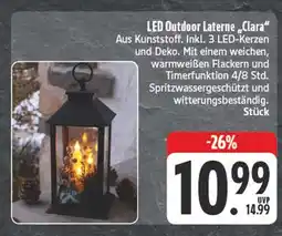 E-Center Led outdoor laterne „clara“ Angebot