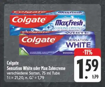 E-Center Colgate sensation white Angebot