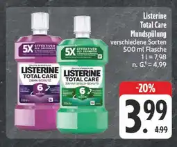 E-Center Listerine total care zahn-schutz Angebot