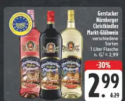 E-Center Gerstacker nürnberger christkindles markt-glühwein rot Angebot