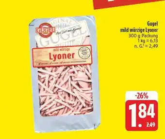 E-Center Gugel mild würzige lyoner Angebot