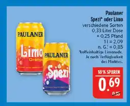 Marktkauf Paulaner spezi Angebot