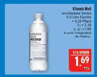 Marktkauf Vitamin well reload Angebot