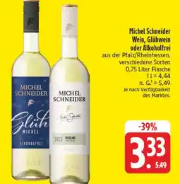 E-Center Michel schneider glühwein alkoholfrei Angebot