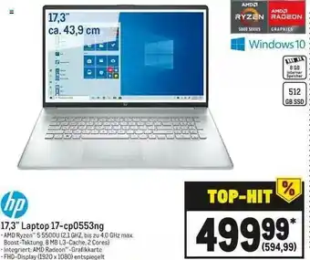 METRO Hp 17,3” Laptop 17-cp0553ng Angebot