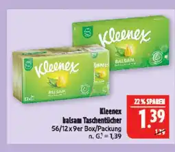 Marktkauf Kleenex balsam taschentücher Angebot