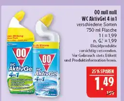 Marktkauf 00 null null wc aktivgel 4 in 1 Angebot