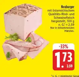 E-Center Neuburger Angebot
