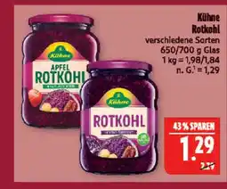 Marktkauf Kühne apfel rotkohl Angebot