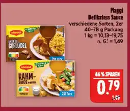 Marktkauf Maggi sauce zu geflügel Angebot