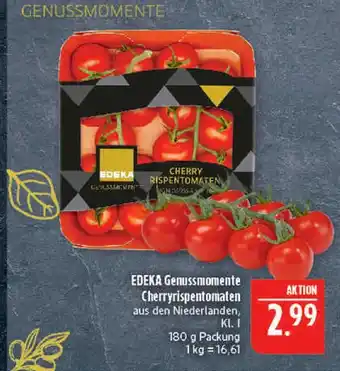 Marktkauf Edeka genussmomente cherryrispentomaten Angebot