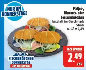 Marktkauf Matjesbrötchen Angebot