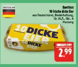 Marktkauf Kwetters 10 frische dicke eier Angebot