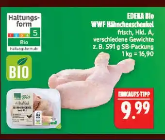 Marktkauf Edeka bio wwf hähnchenschenkel Angebot