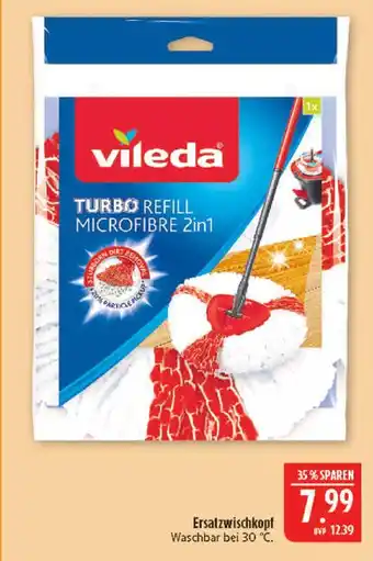 Marktkauf Vileda turbo refill microfibre 2in1 Angebot