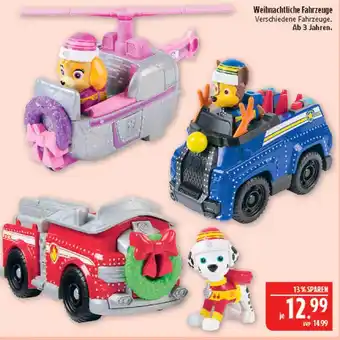 Marktkauf Weihnachtliche fahrzeuge Angebot