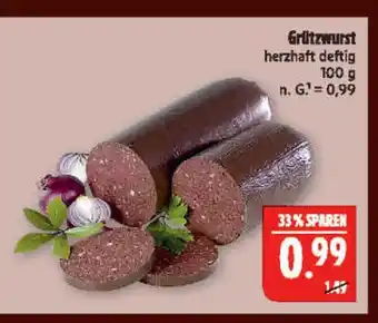 Marktkauf Grützwurst Angebot