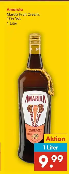 Netto Marken-Discount Amarula amarula Angebot