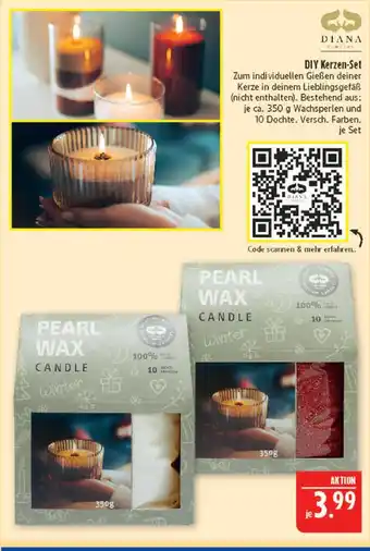 Marktkauf Diana diy kerzen-set Angebot