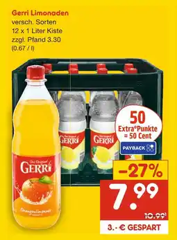 Netto Marken-Discount Gerri limonaden Angebot