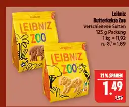Marktkauf Leibniz butterkekse zoo original Angebot