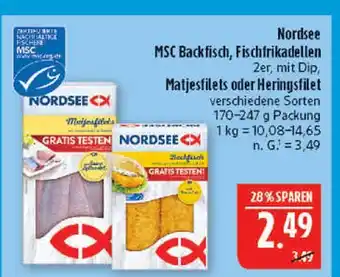 Marktkauf Nordsee msc backfisch Angebot