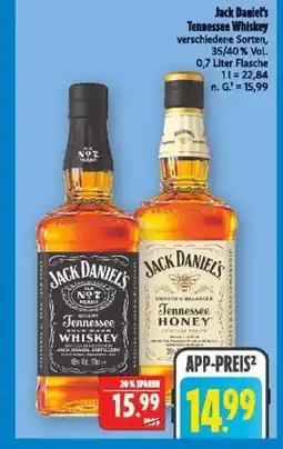 Marktkauf Jack daniel's old no. 7 tennessee whiskey Angebot