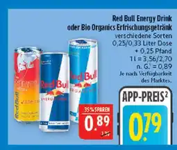 Marktkauf Red bull energy drink Angebot