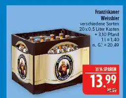 Marktkauf Franziskaner weissbier Angebot