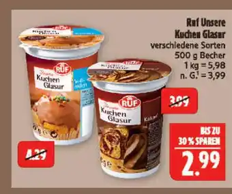 Marktkauf Ruf unsere kuchen glasur Angebot