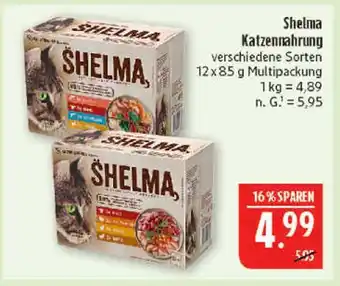 Marktkauf Shelma katzennahrung Angebot